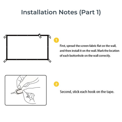 Vision Beam™ Portable Projection Screen