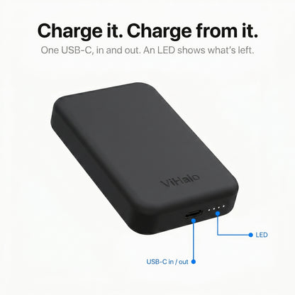 ViHalo™ -  Magnetic Power Bank